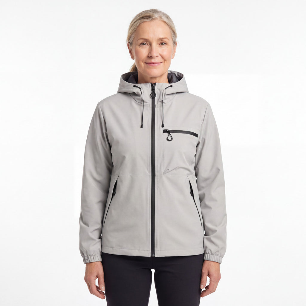 Aero Wind Jacket femme en gris clair
