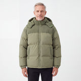 Cord Puffer Jacket