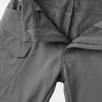 Grå Utility Fleece Pants i vattentätt stretchtyg med flera cargofickor