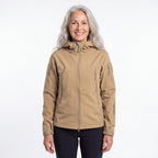 Women's Utility Softshell Jacket in khaki